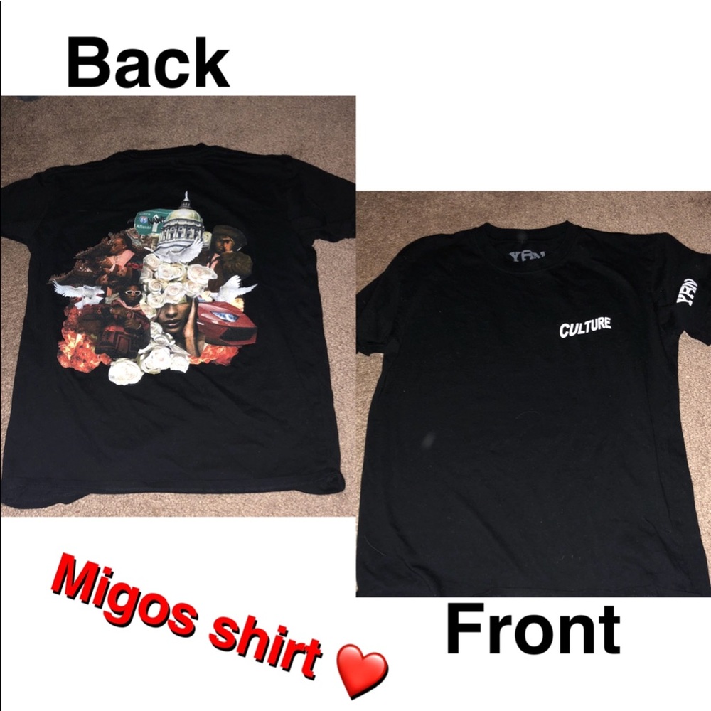NWOT migos women’s culture YRN shirt